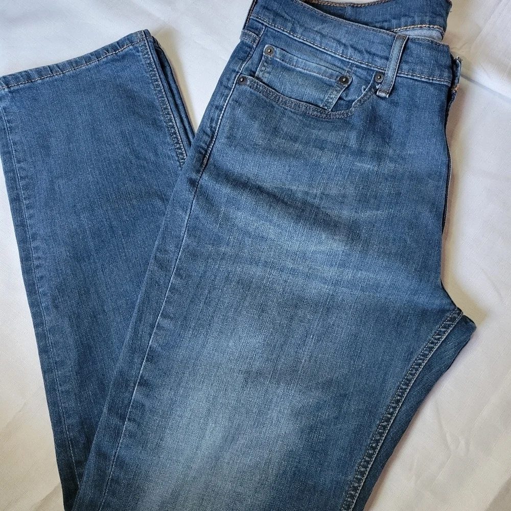 Levi's 541 Blue Straight Jeans Classic Everyday Size 36